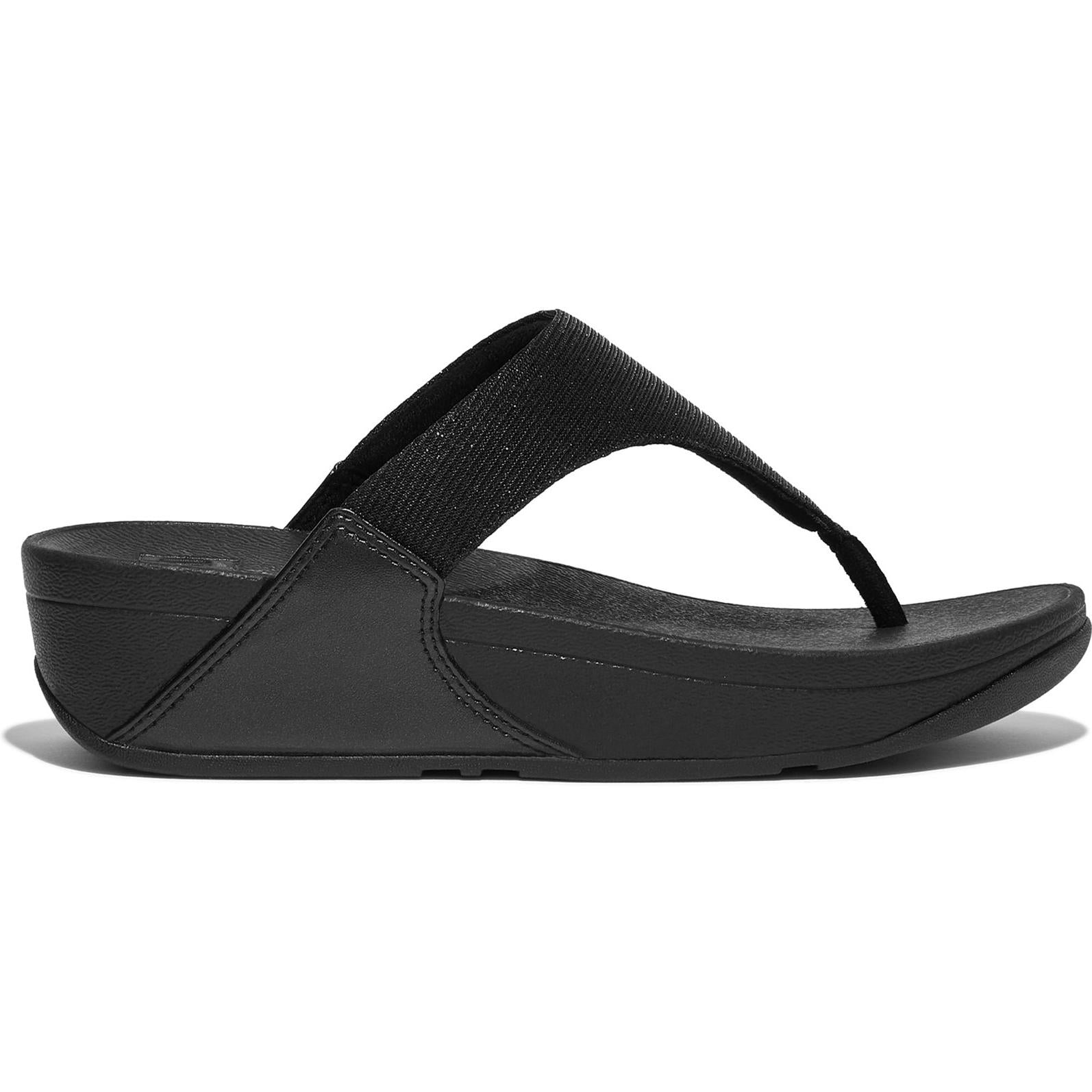 Fitflop Lulu Shimmerlux Toe Post Sandals