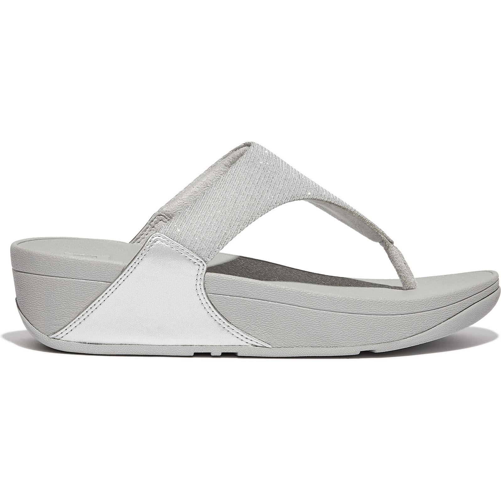 Fitflop Lulu Shimmerlux Toe Post Sandals