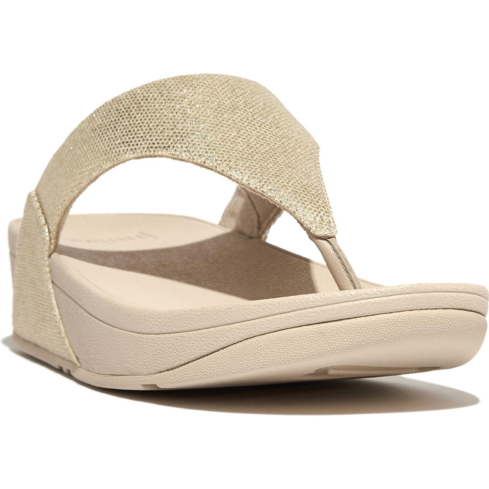 Fitflop Lulu Glitz Toe Post Sandals