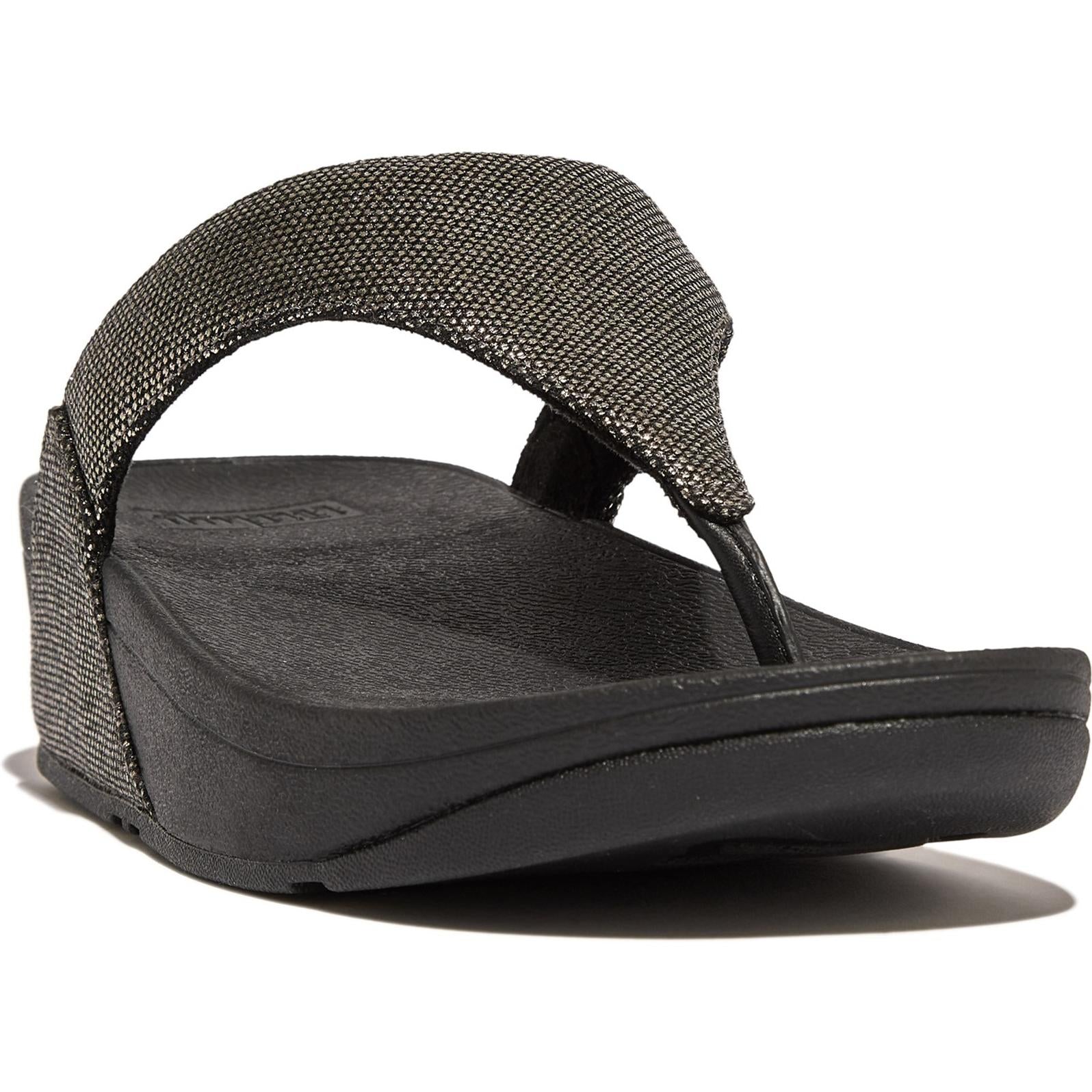 Fitflop Lulu Glitz Toe Post Sandals