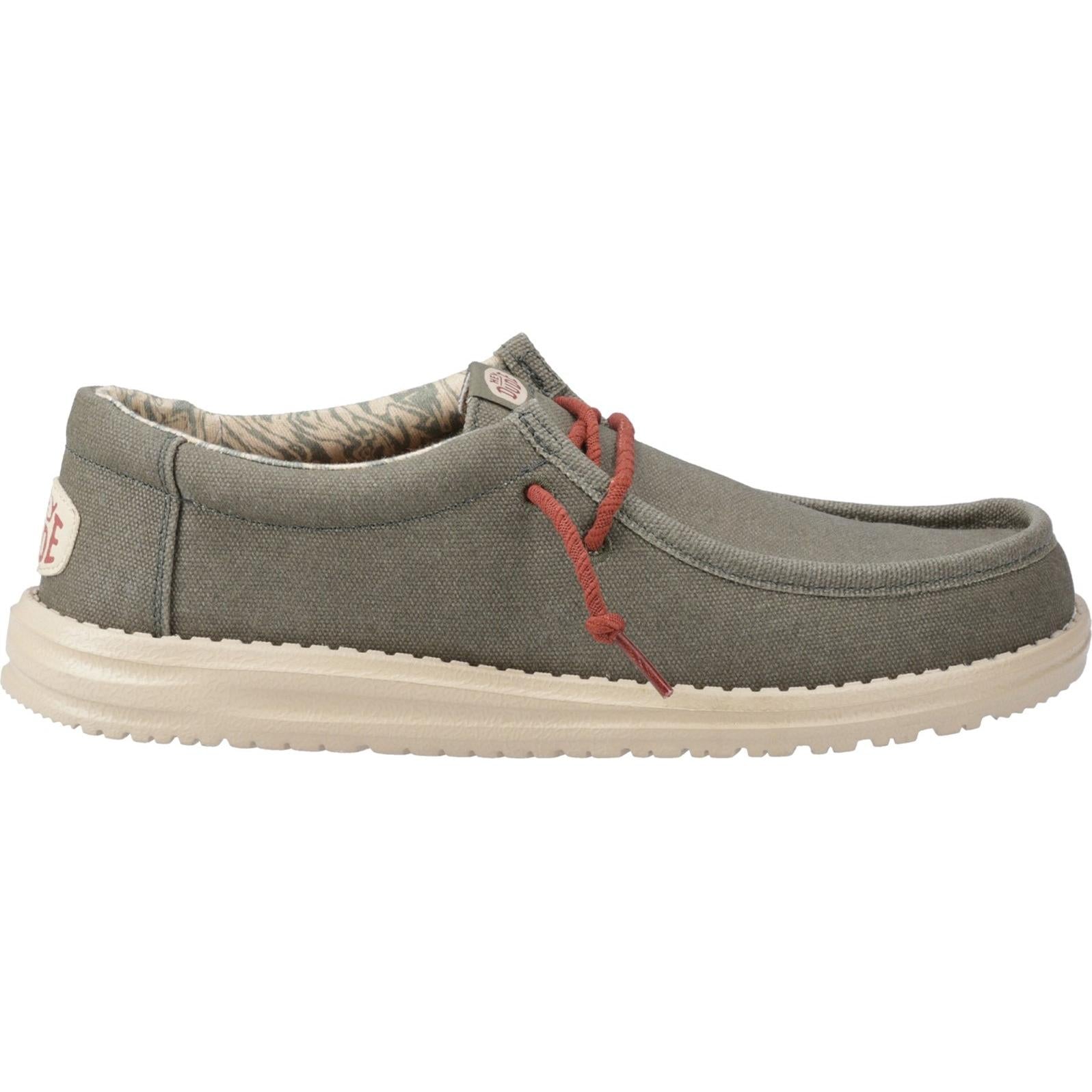 Hey Dude Wally Waxed Canvas Shoes