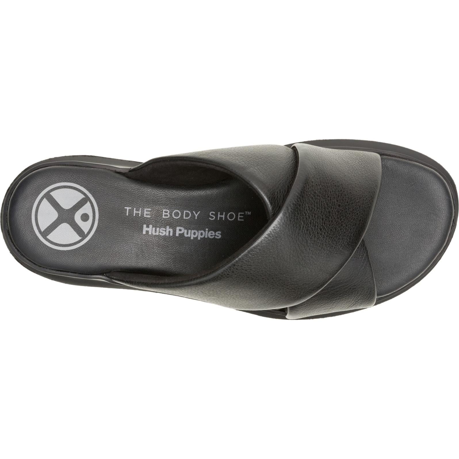 Hush Puppies Uplift Crossover Slide Sandals