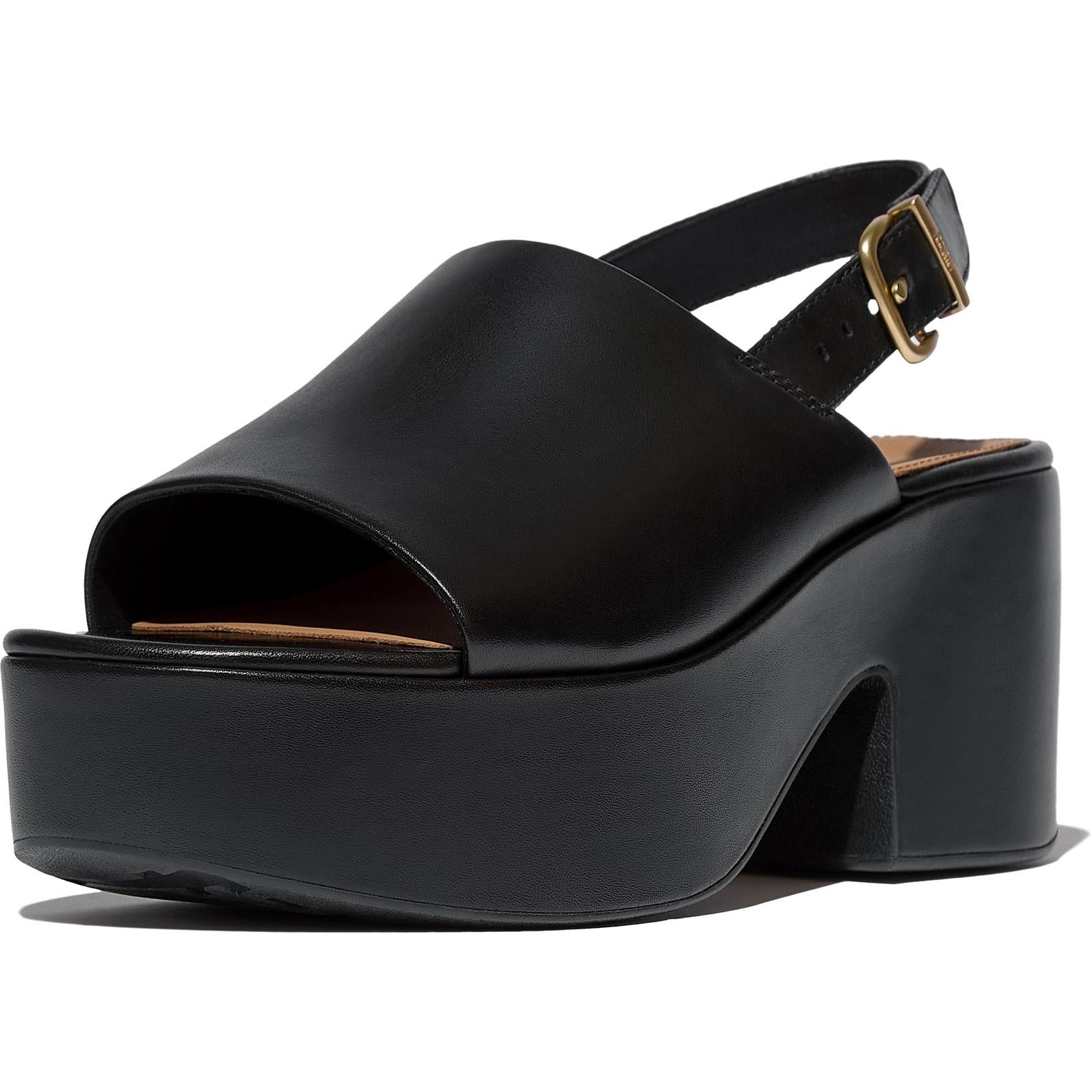 Fitflop Platfforms Heeled Backstrap Sandal