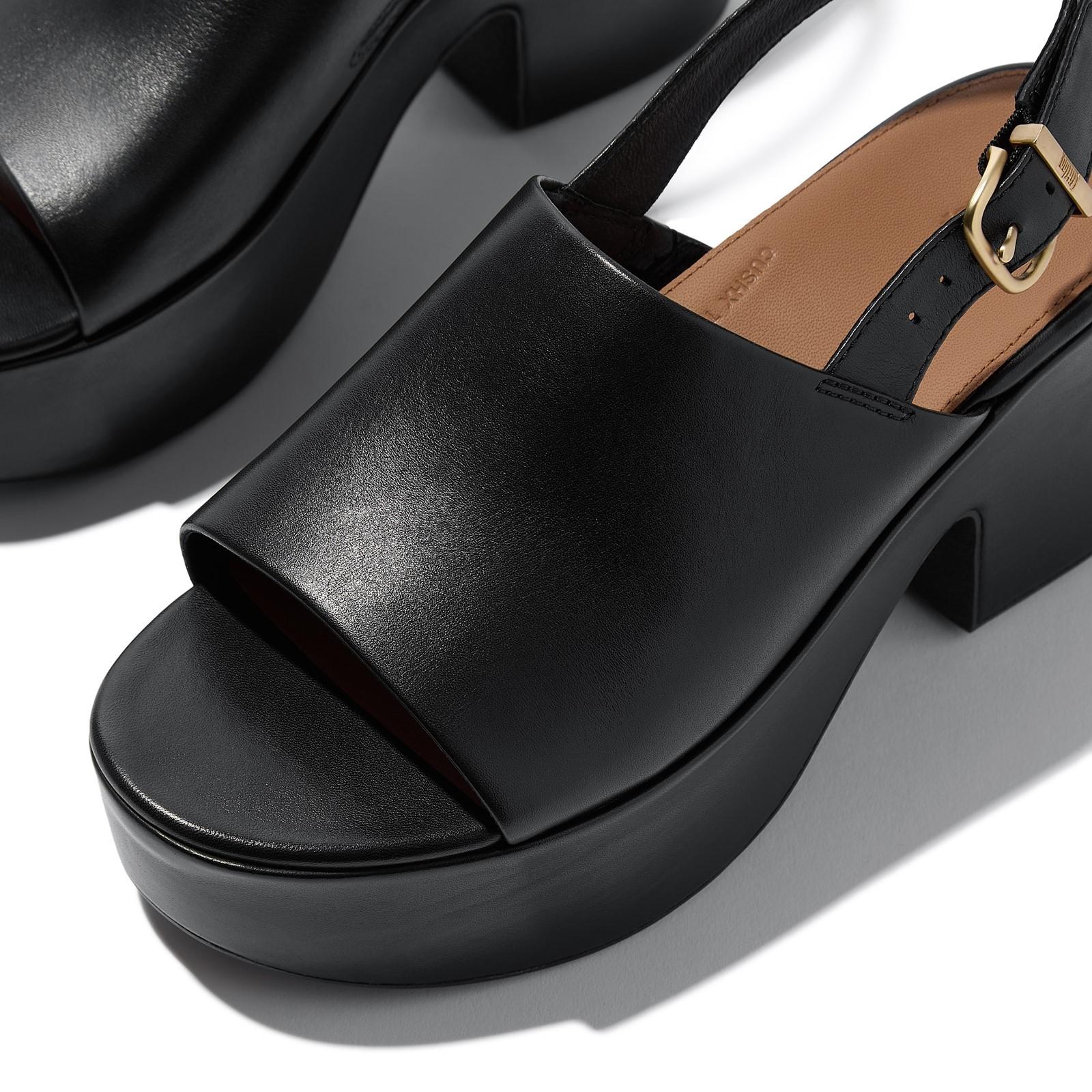 Fitflop Platfforms Heeled Backstrap Sandal