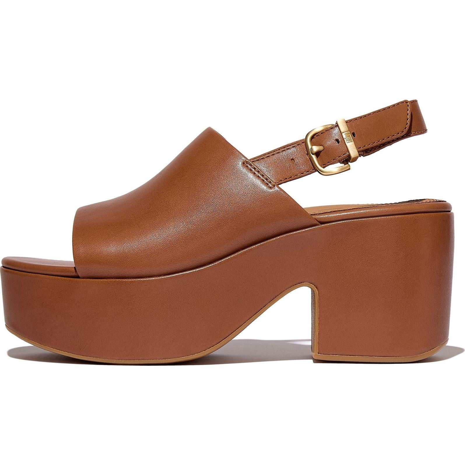 Fitflop Platfforms Heeled Backstrap Sandal