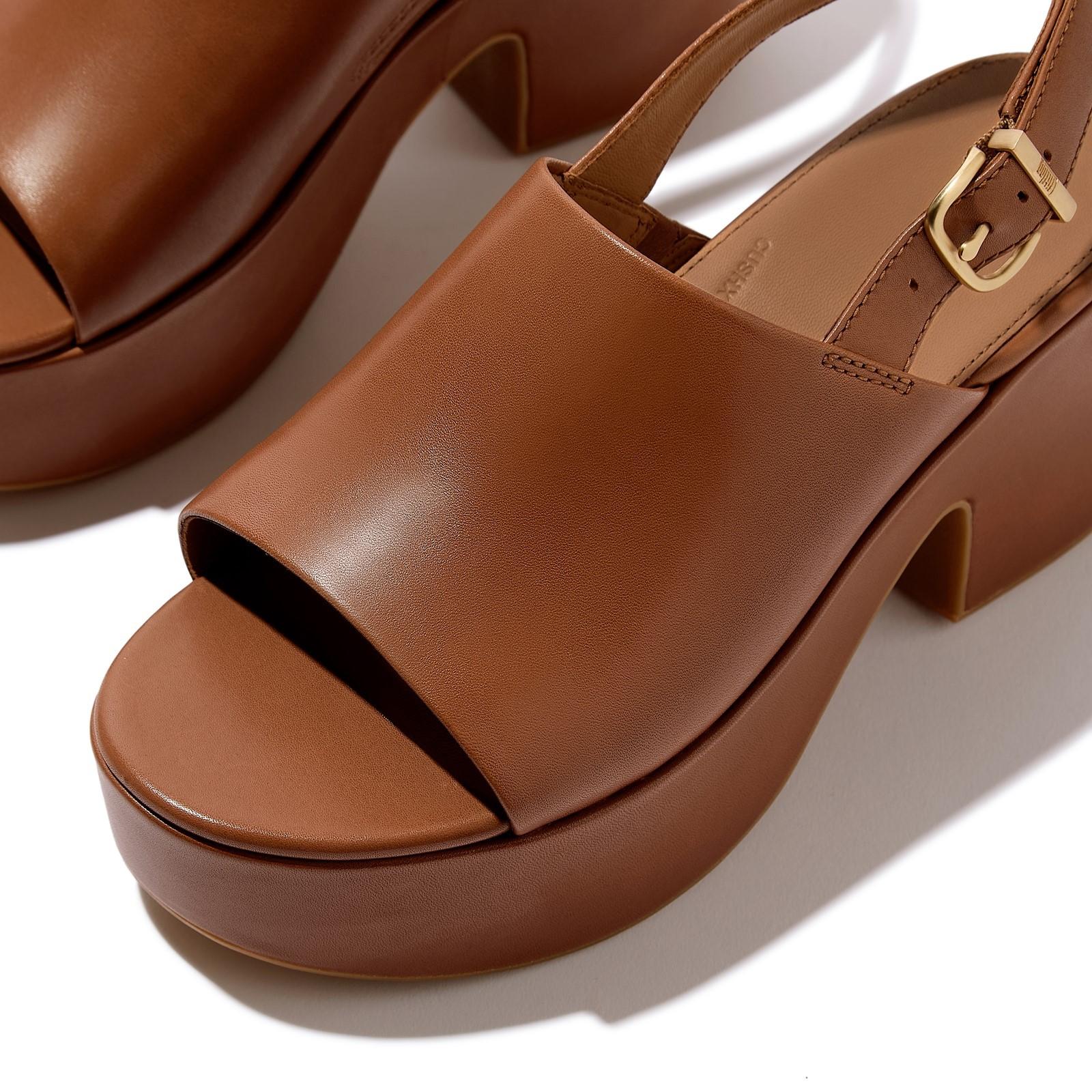 Fitflop Platfforms Heeled Backstrap Sandal