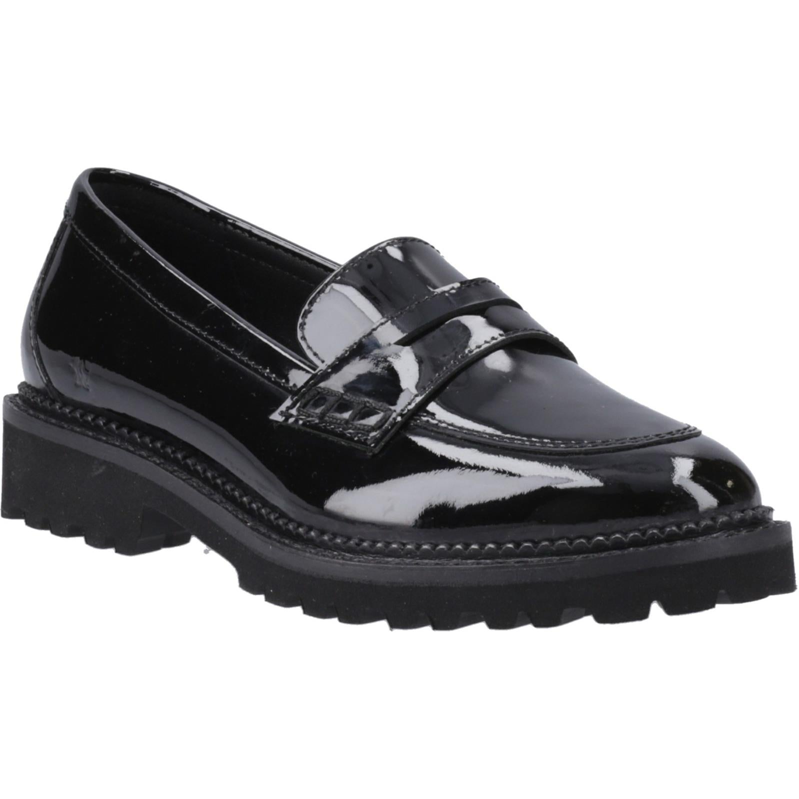 Hush Puppies Grazia Loafer Patent Jnr Flats