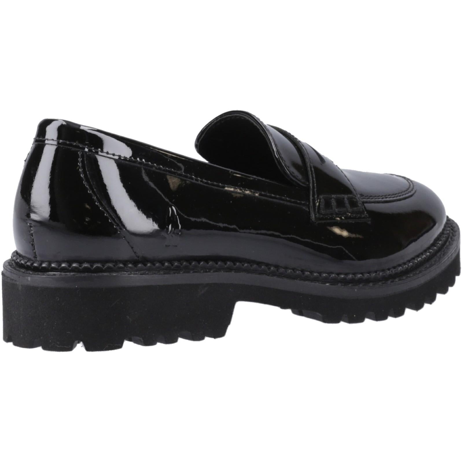 Hush Puppies Grazia Loafer Patent Jnr Flats