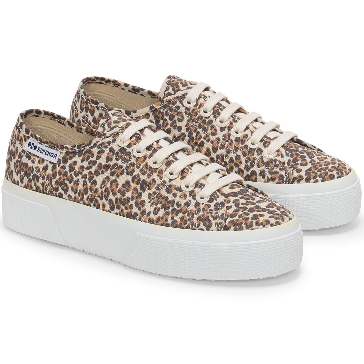 Superga 2740 Leopard Print Trainer