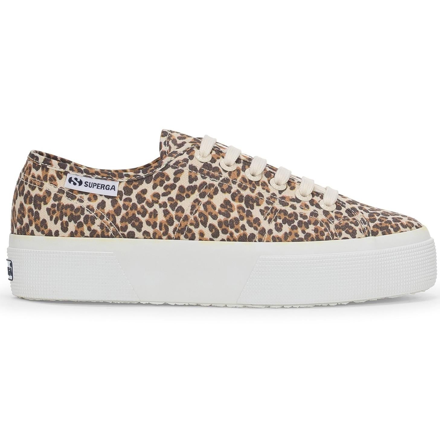 Superga 2740 Leopard Print Trainer