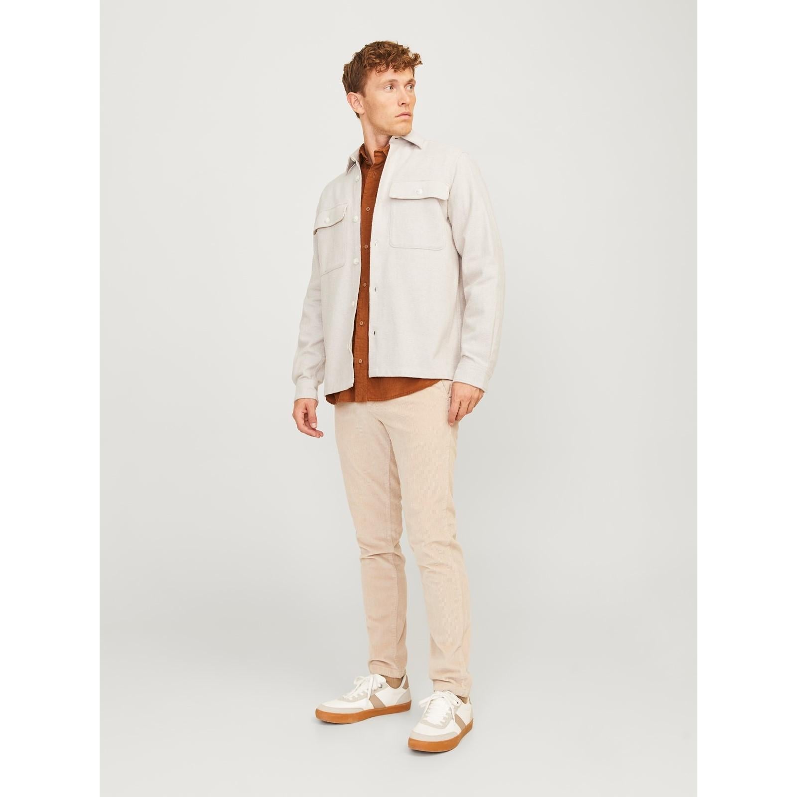 Jack & Jones Raymond Melange Long Sleeve Shirt Shoes