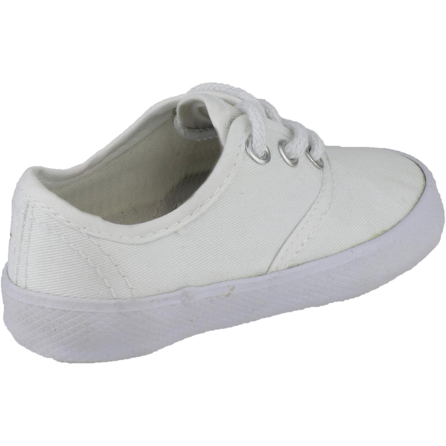 Group Five Mirak GB Plimsolls White Small Shoes