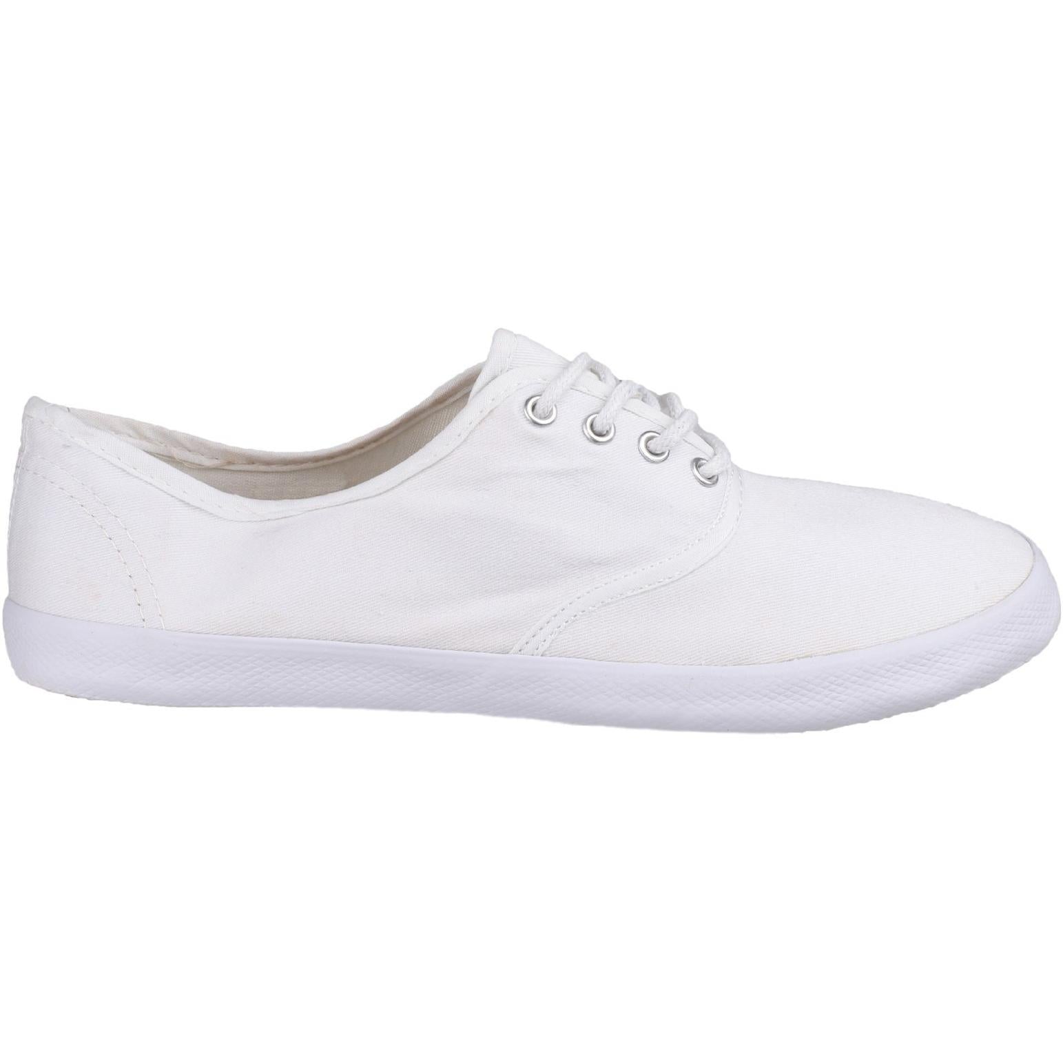 Group Five Mirak GB Plimsolls White Large Shoes