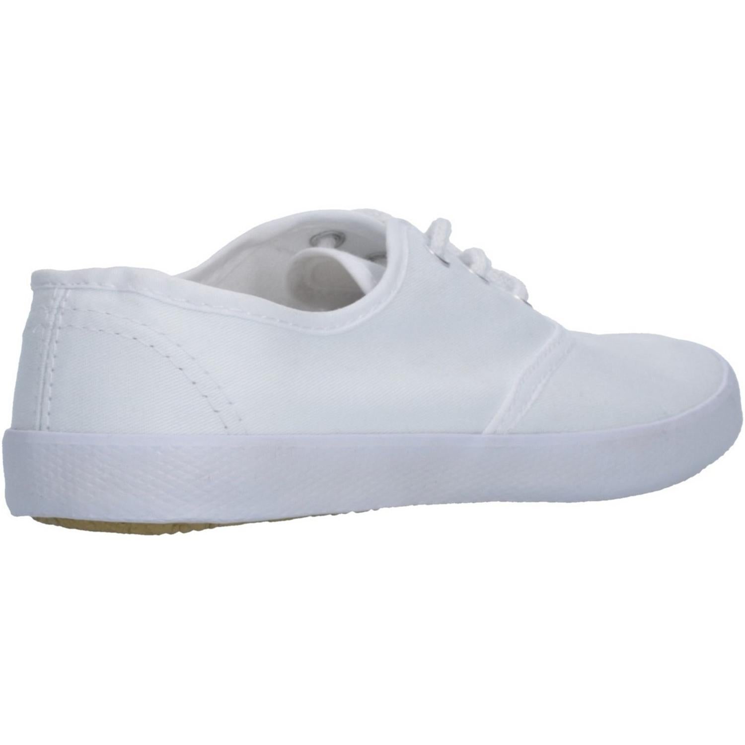 Group Five White Small Unisex Plimsolls Trainers