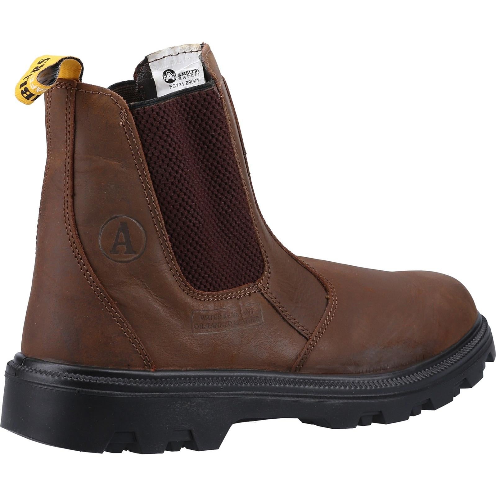 Amblers Safety FS131 Water Resistant Pull on Safety Dealer Boot