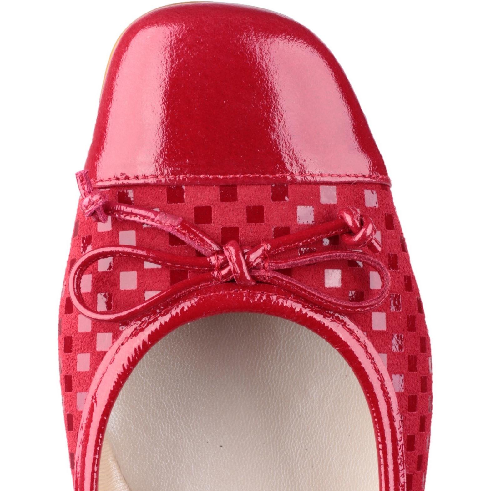 Riva Andros Patent/Suede women's Ballerina Flats