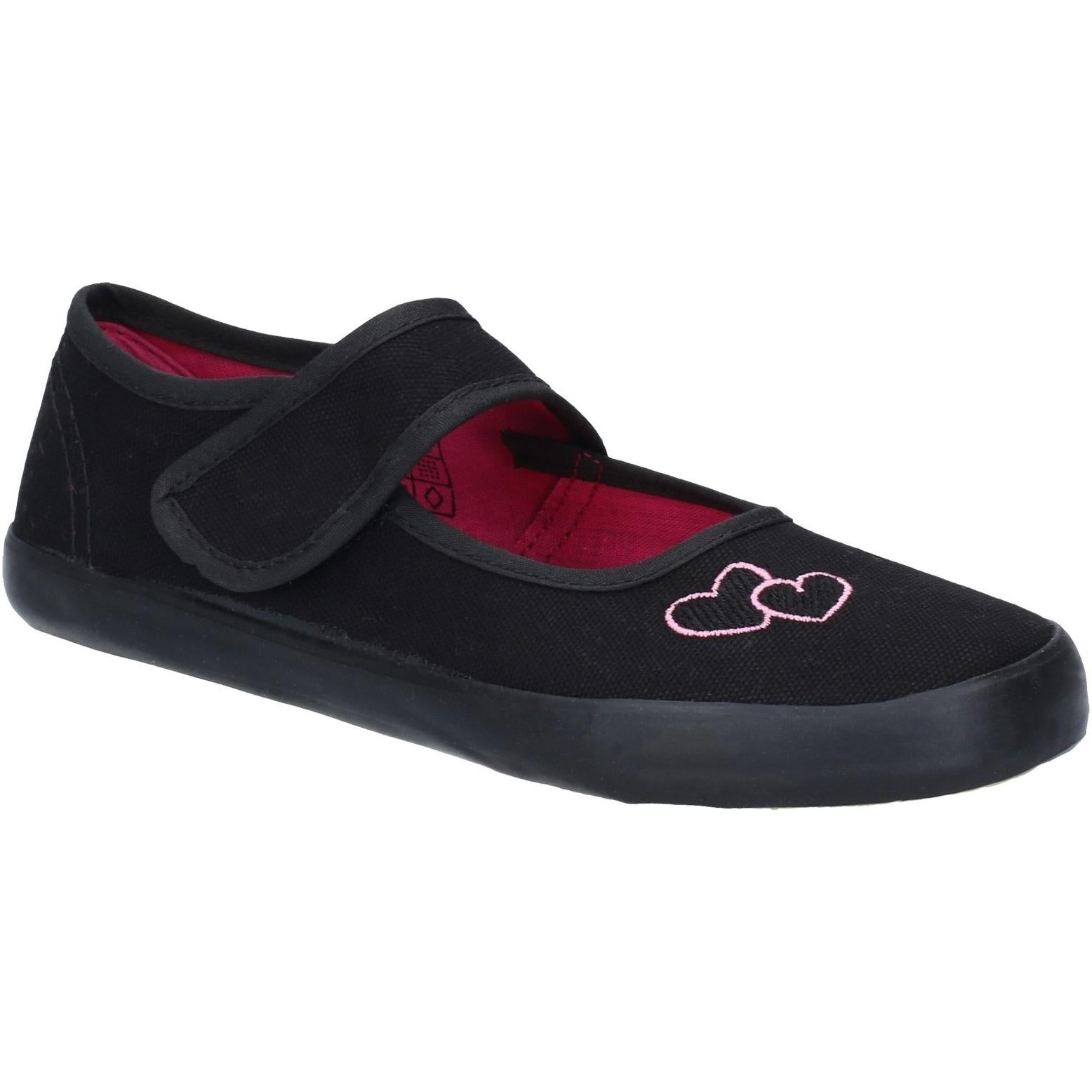 Mirak Bar Touch Fastening Plimsoll Slippers