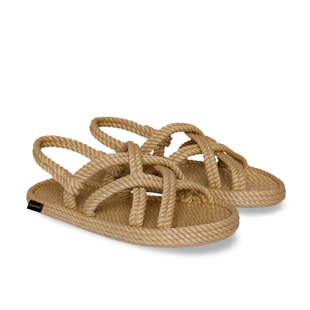 Bohonomad Bodrum Flat Rope Sandals