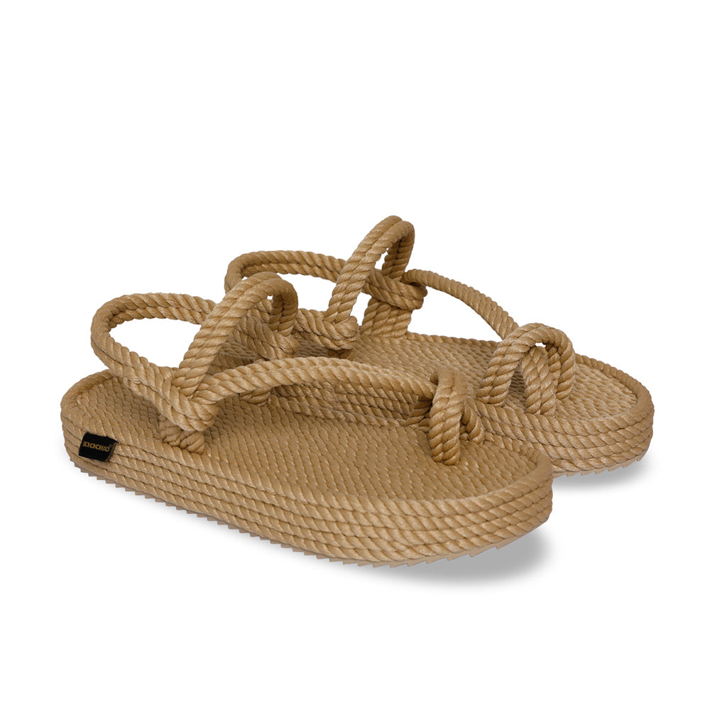 Bohonomad Hawaii Platform Rope Sandals