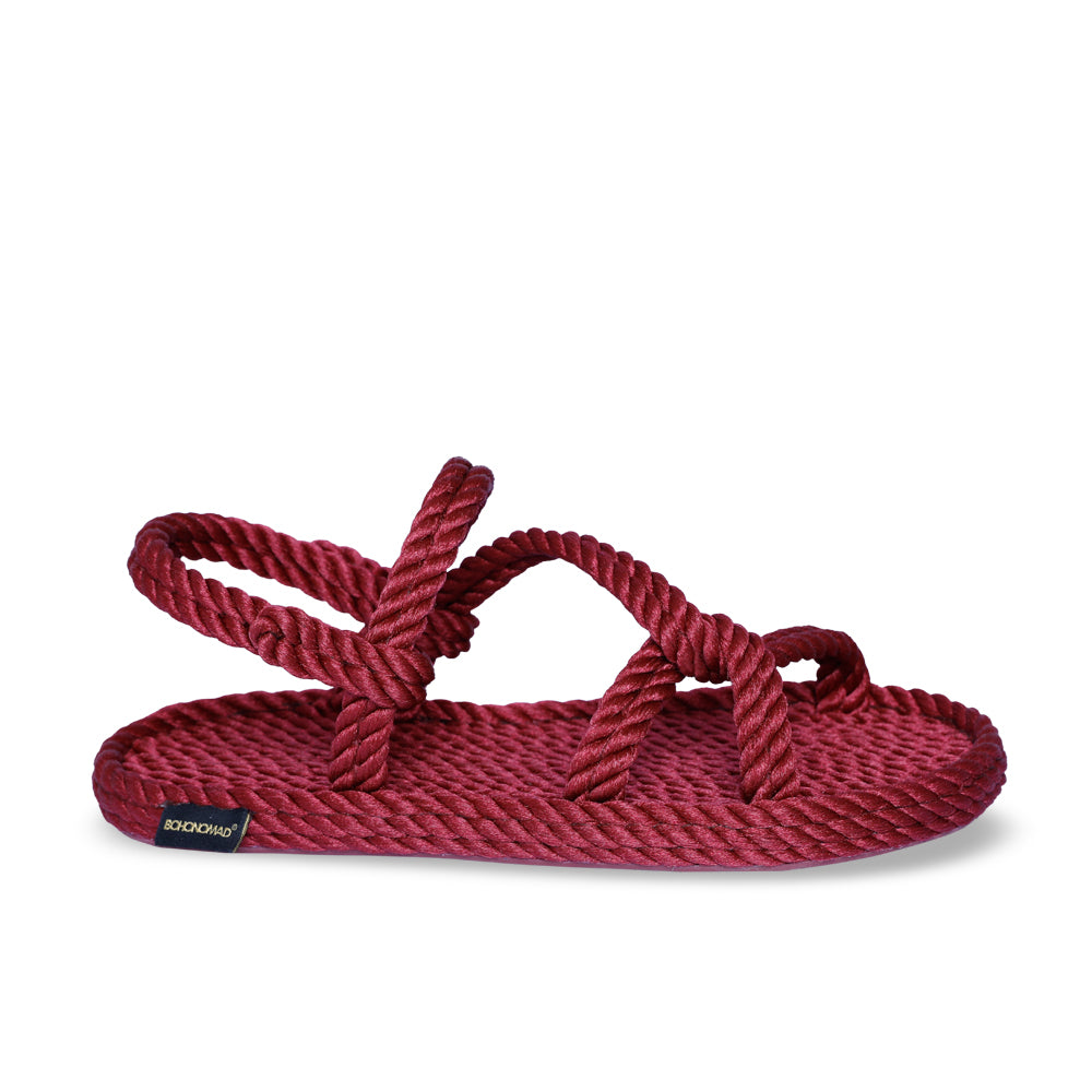 Bohonomad Mykonos Flat Rope Sandals