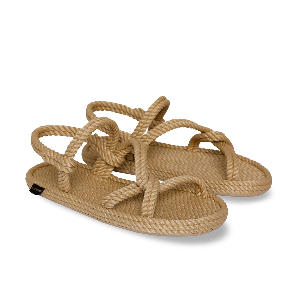 Bohonomad Mykonos Flat Rope Sandals