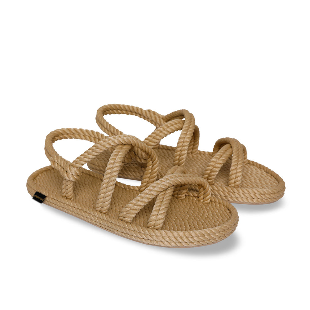 Bohonomad Tahiti Flat Rope Sandals