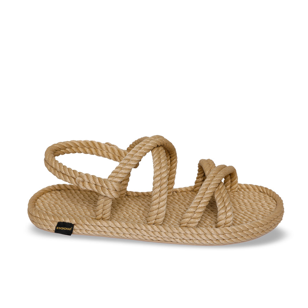 Bohonomad Tahiti Flat Rope Sandals