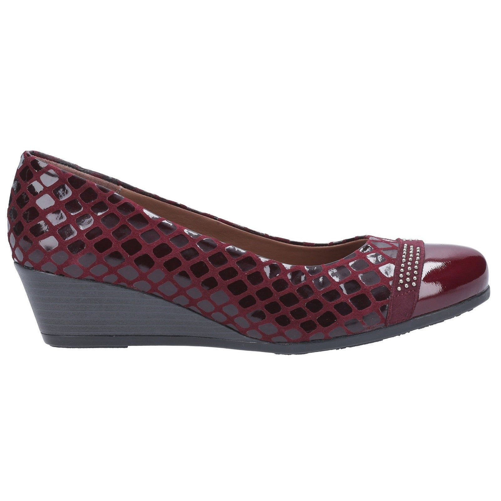 Riva Fallo Wedged Slip on Court Shoe