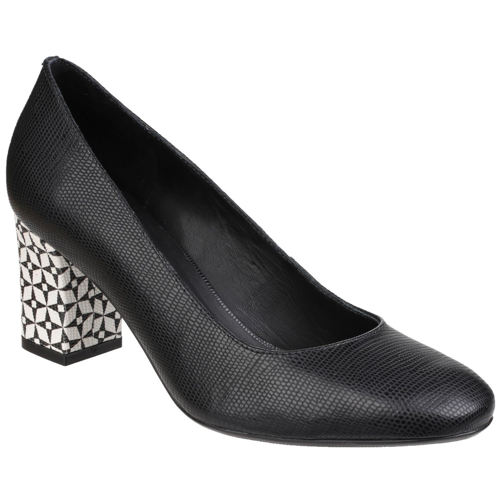 Riva Otranto Printed Leather Slip on Court Shoe