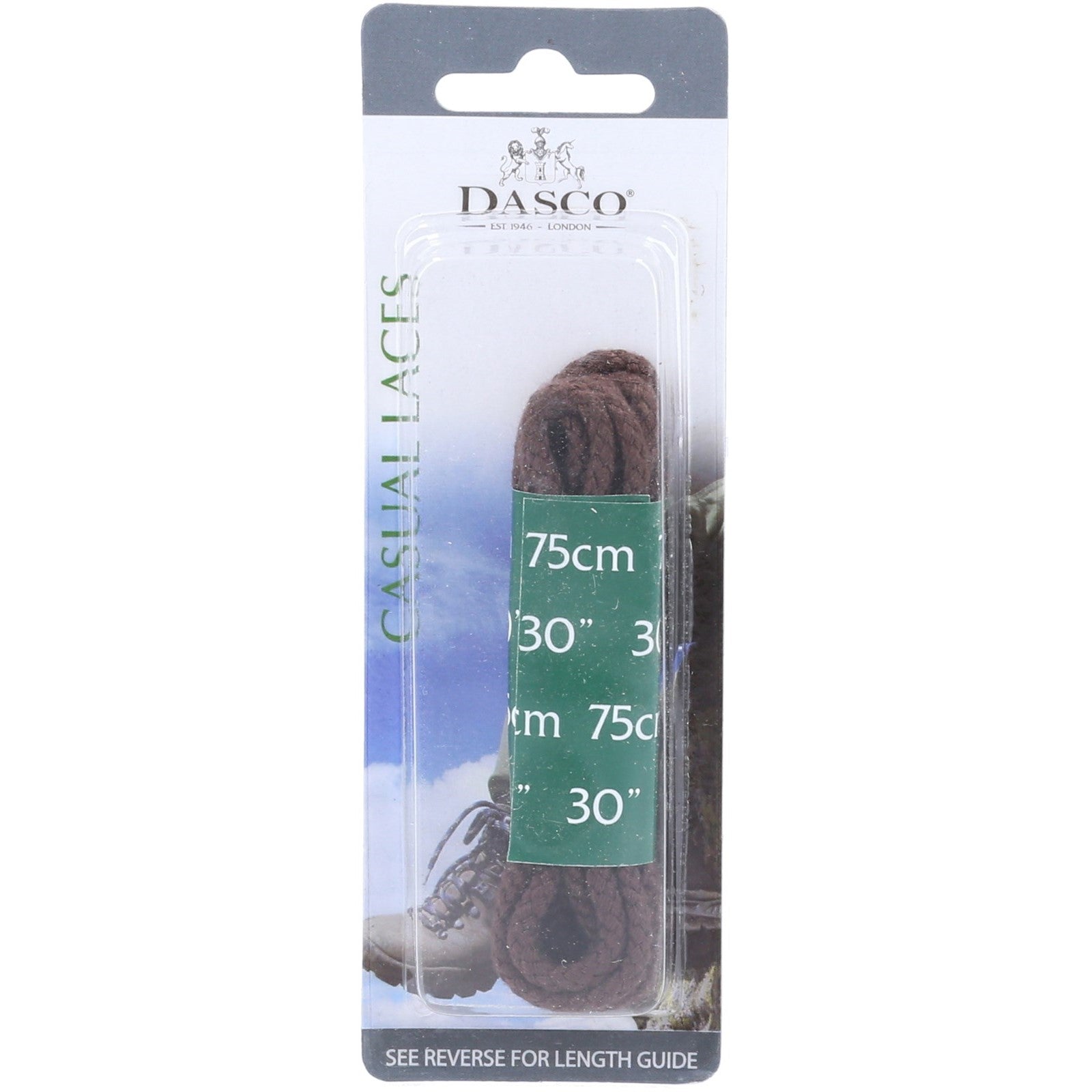 Dasco 120cm Chunky cord Lace 6 Pack Shoes