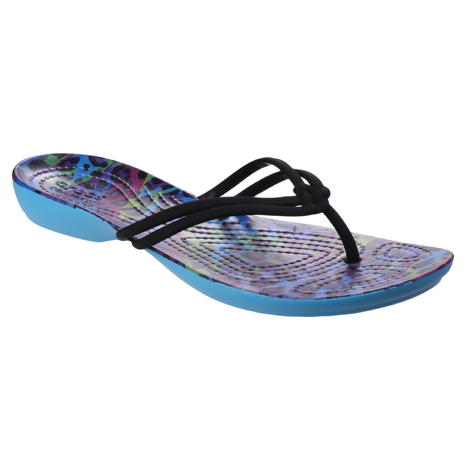 Crocs Isabella Graphic Flip Flop Sandals