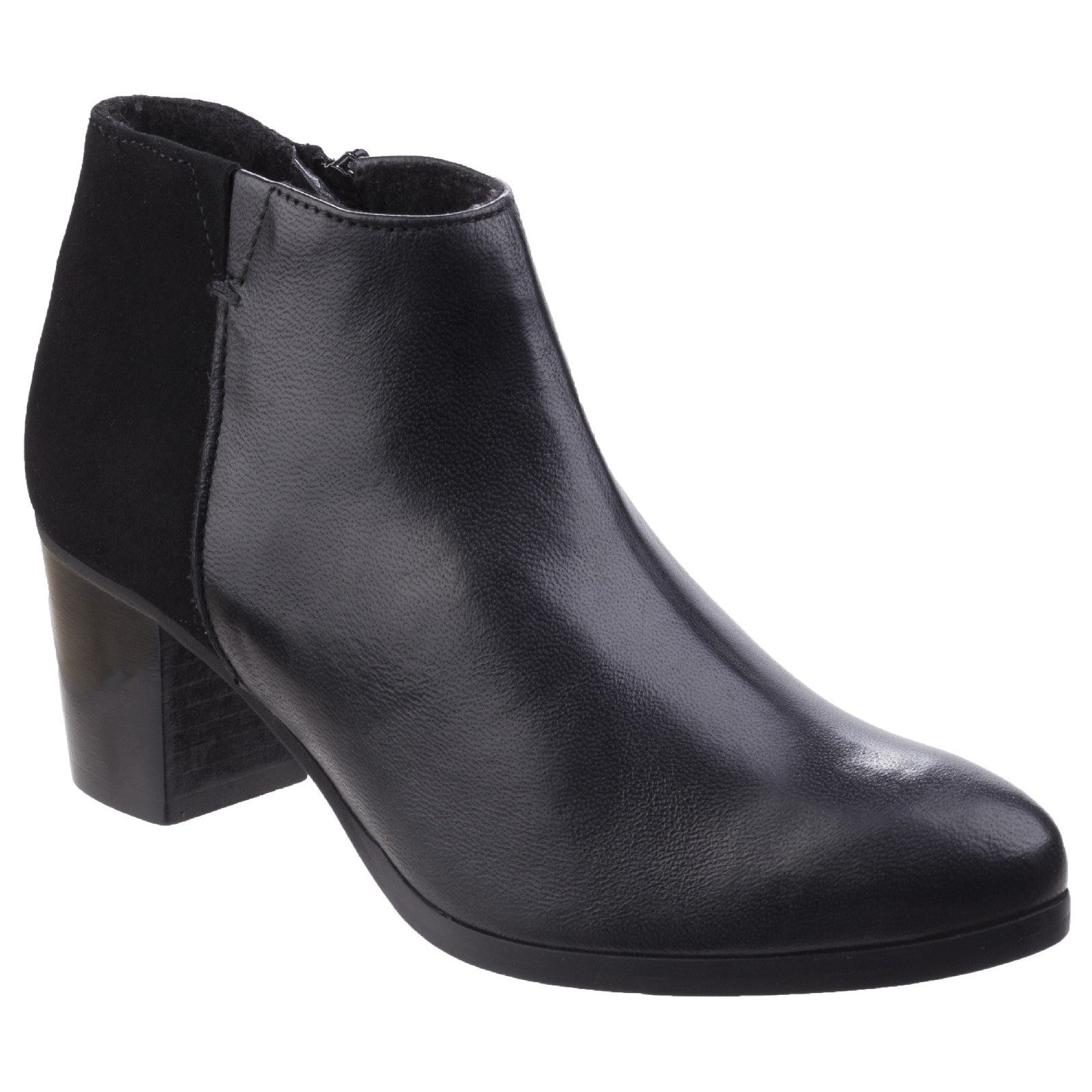 Riva Claudia Leather/Suede Ankle Boot