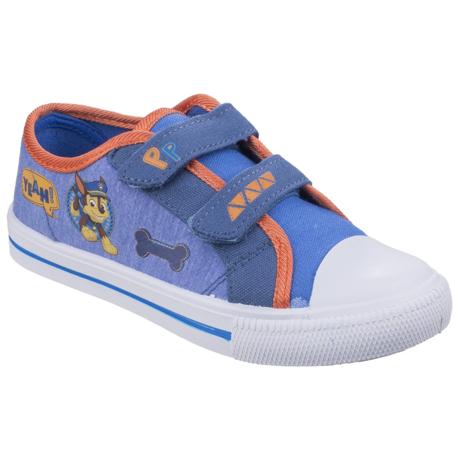 Paw Patrol Chase  Touch Fastening Canvas Shoe