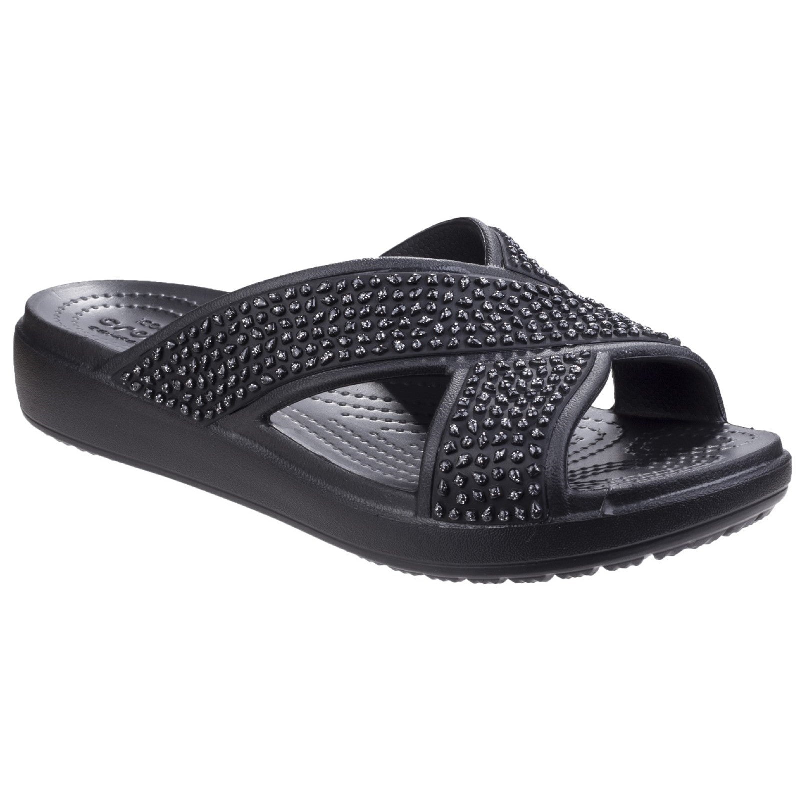 Crocs Sloane Embellished X Strap Sandals