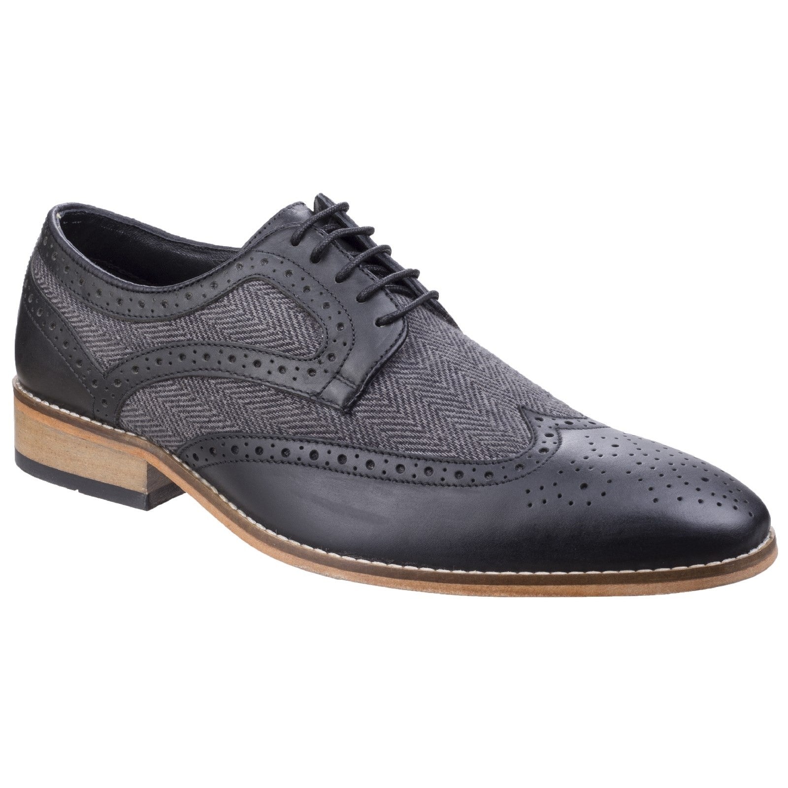 Lambretta Fenchurch Combi Brogue Lace Shoe