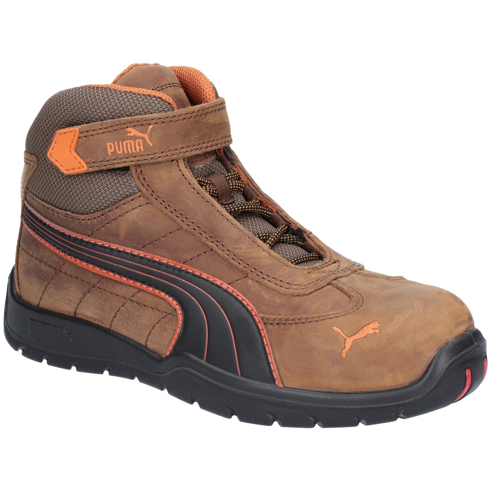 Puma Safety Indy Mid Mens Touch Fastening Safety Boot