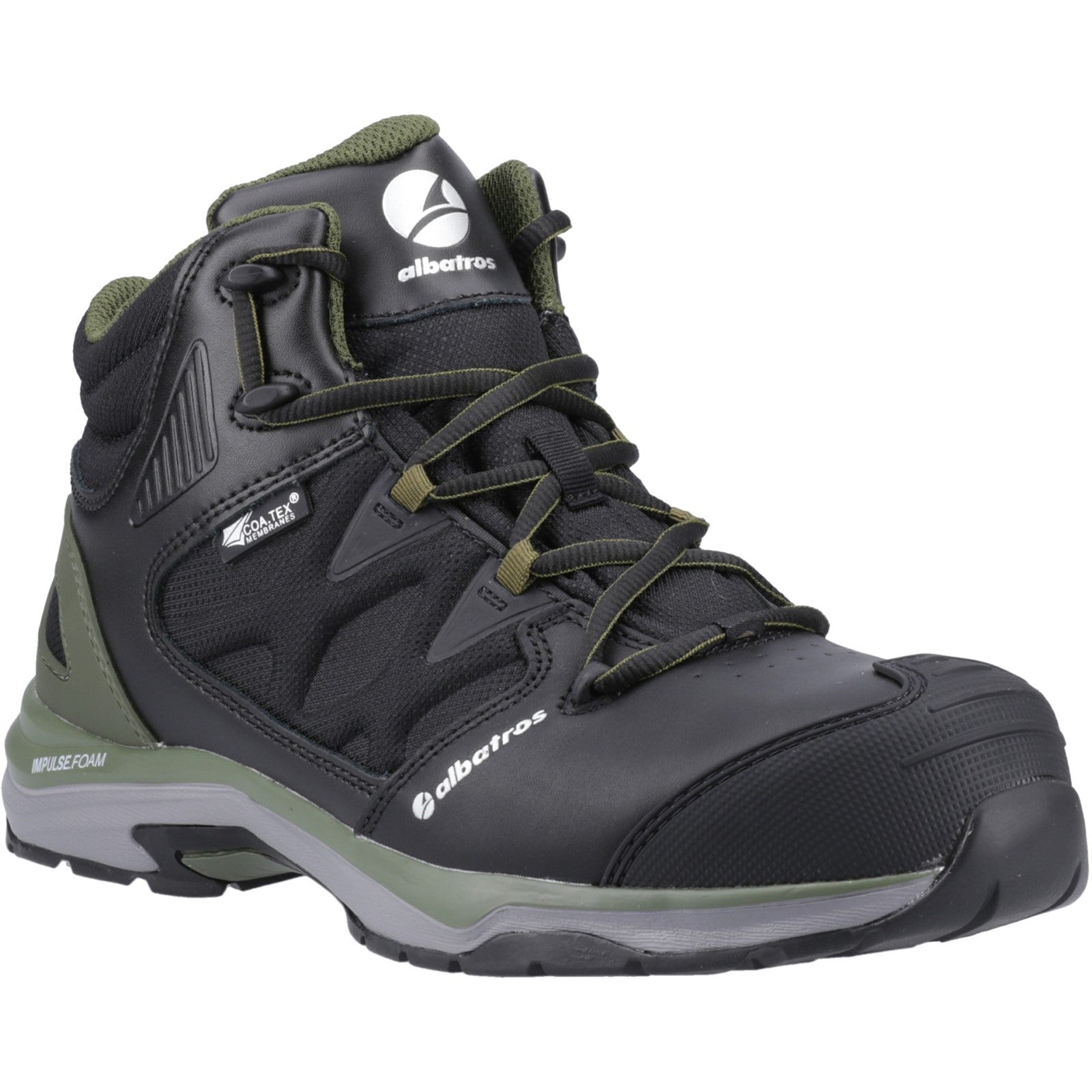 Albatros Ultratrail Olive Ctx Mid Safety Boot