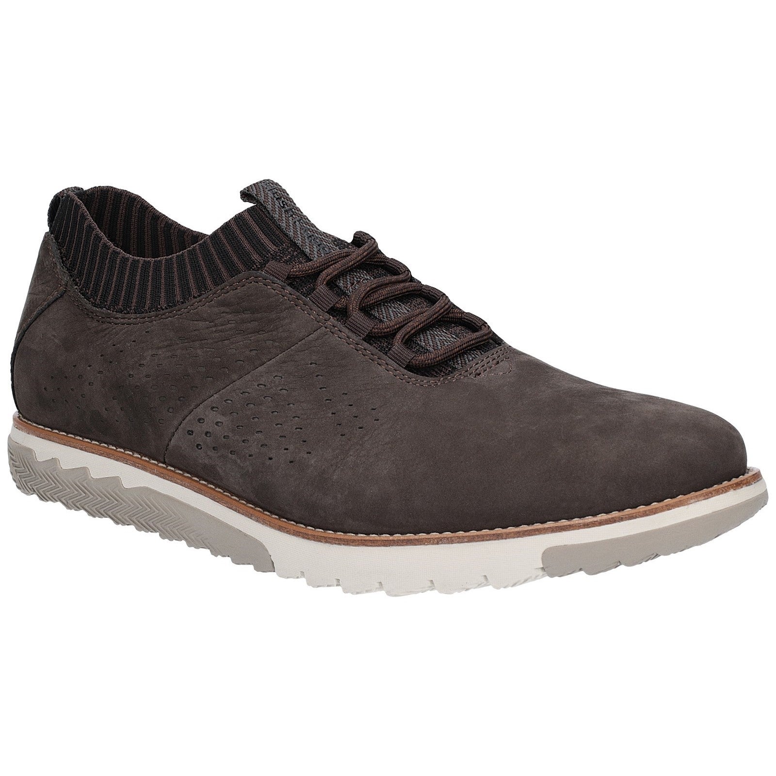 Hush Puppies Expert Knit Oxford Lace Up Trainer