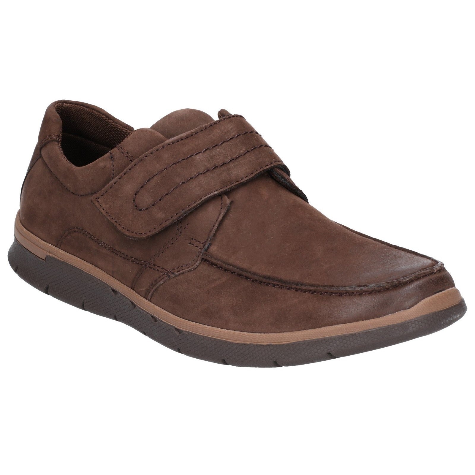 Hush Puppies Duke Touch Fastening Shoe