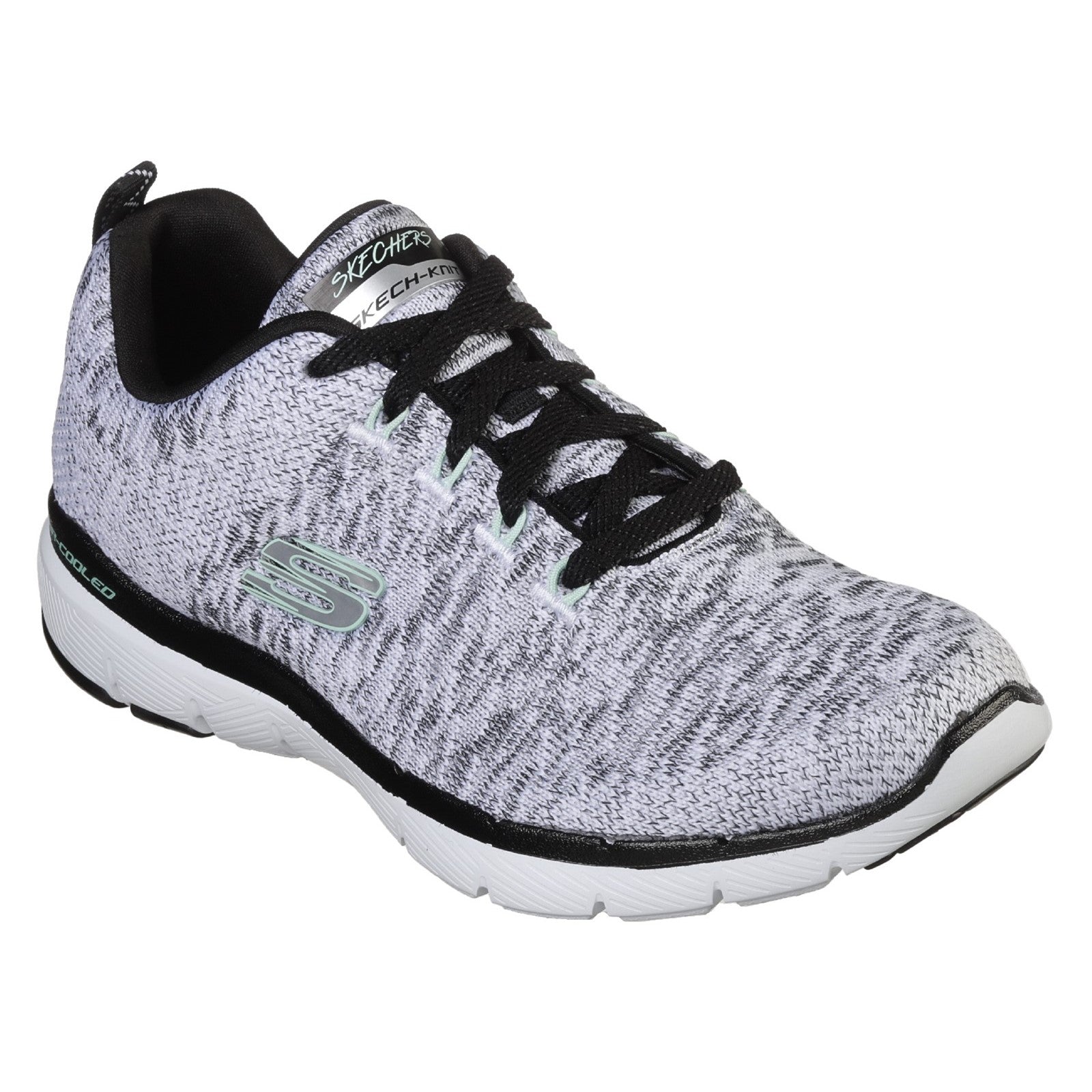 Skechers Flex Appeal 3.0 Lace Up Air Cooled Memory Foam Shoe