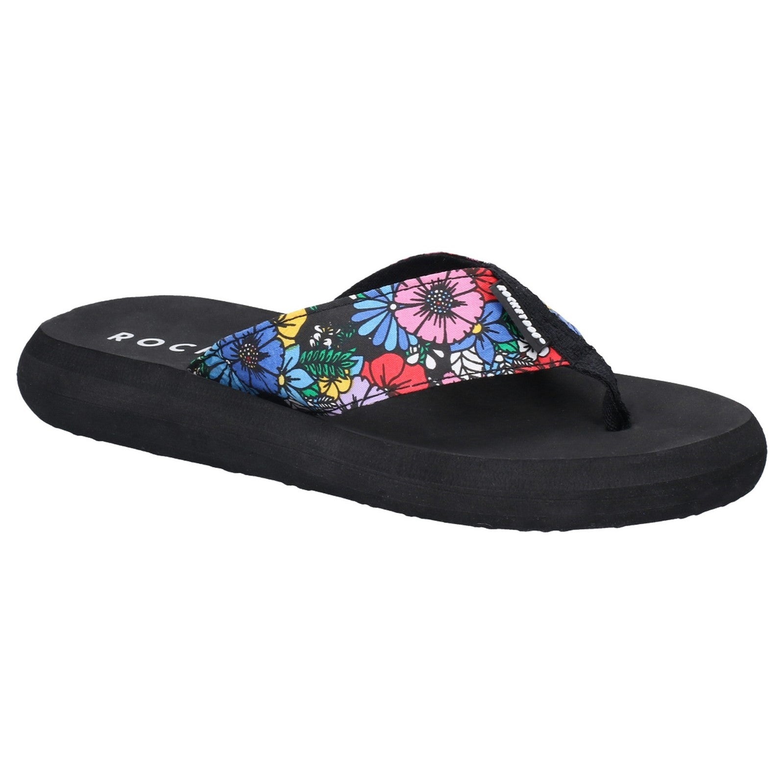 Rocket Dog Spotlight Flower Frenzy Slip On Sandal