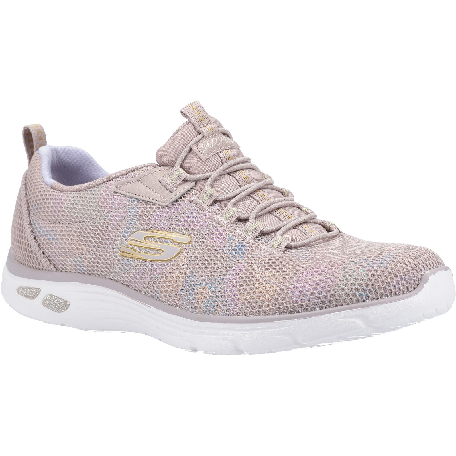Skechers Relaxed Fit Empire D'Lux Bungee Laced Trainer