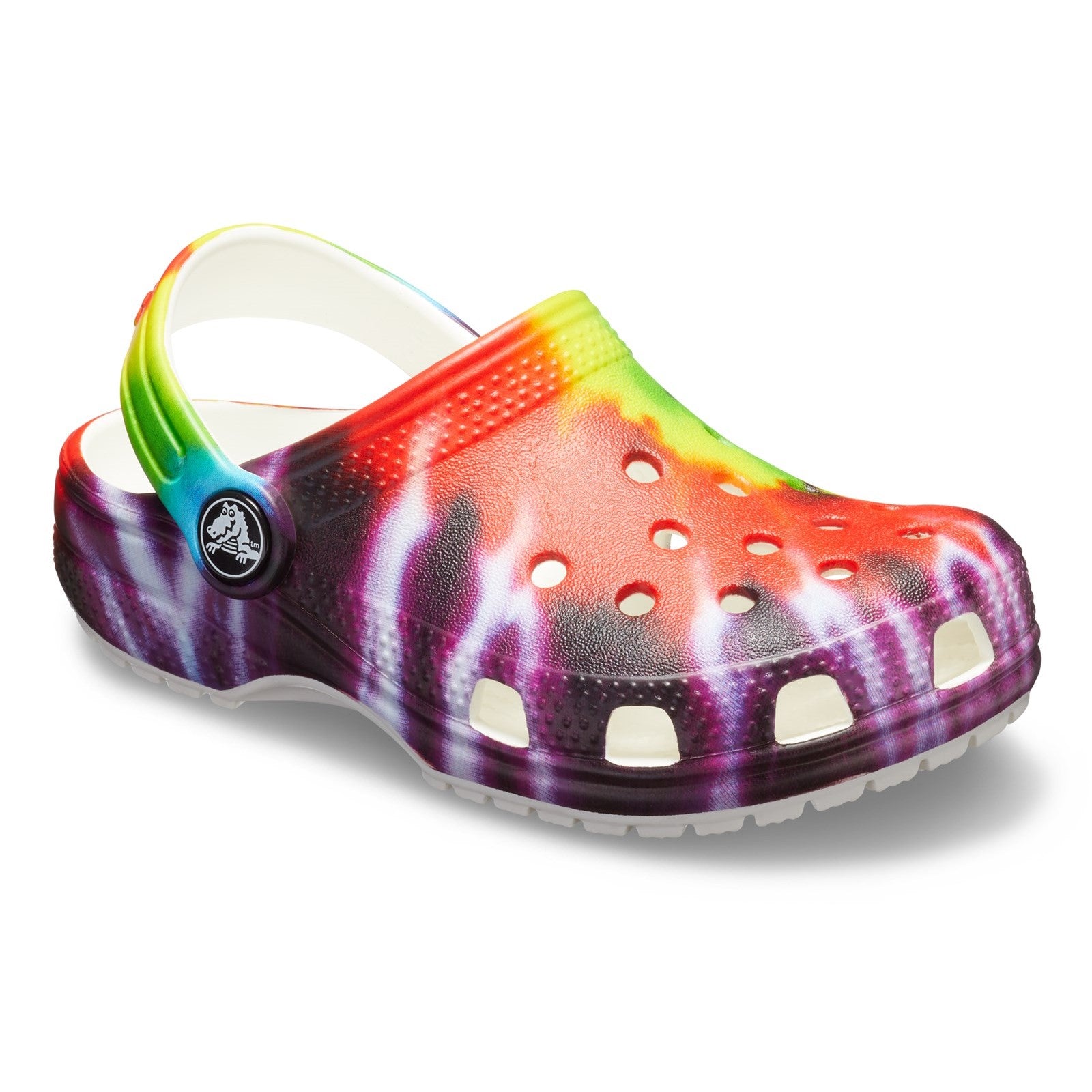 Crocs Classic Tie Dye Graphic Clog Sandals