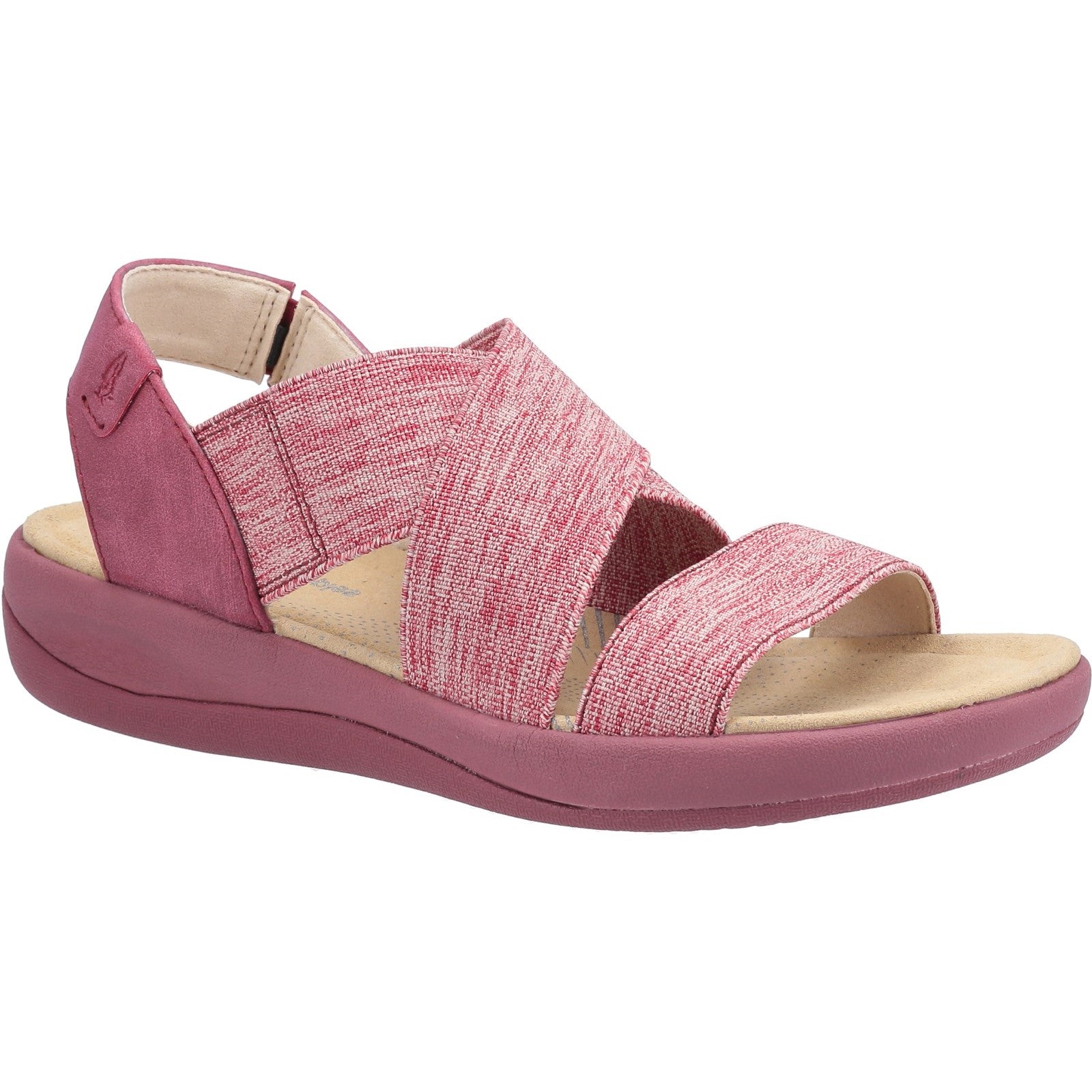 Hush Puppies Sophia Elastic Cross Strap Sandals