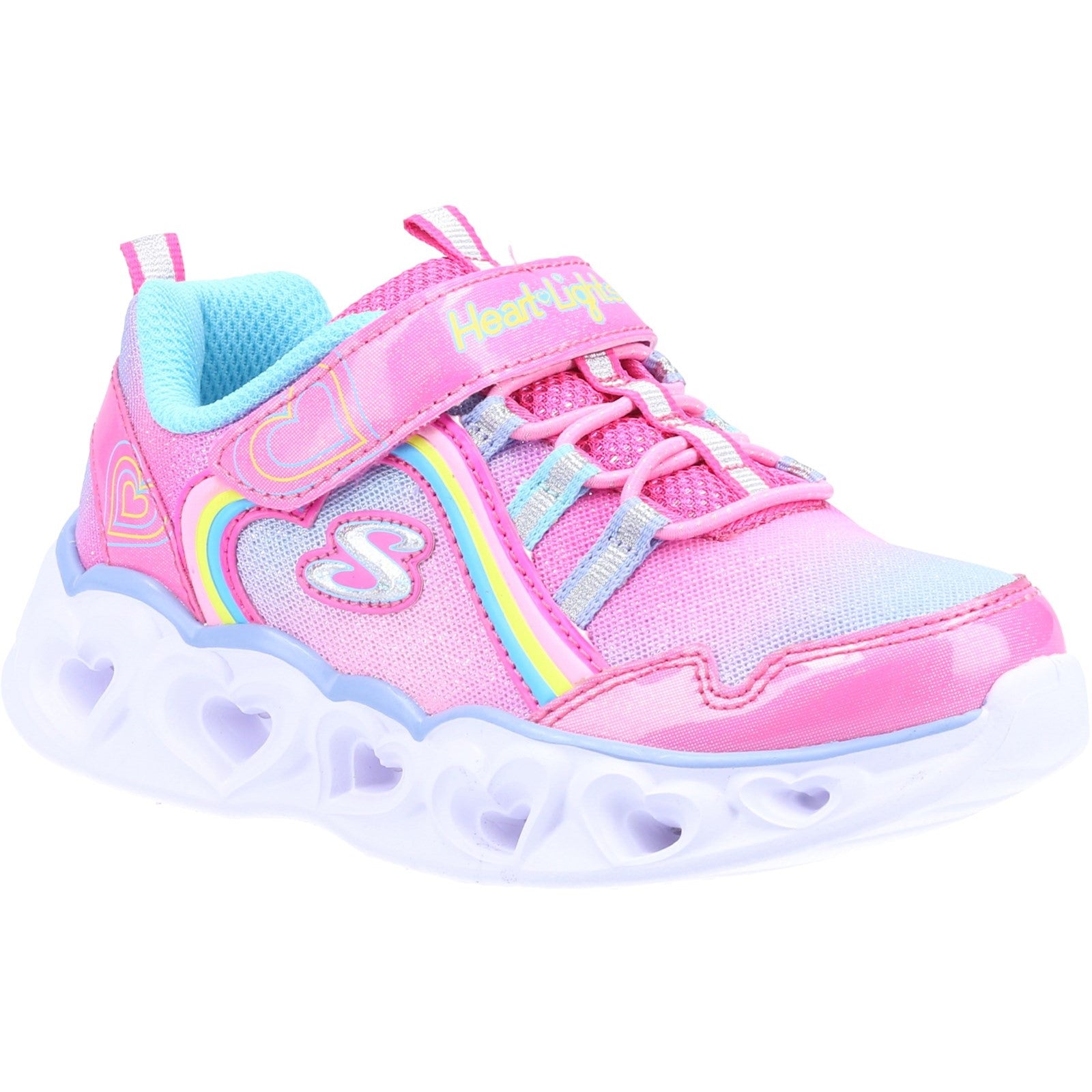 Skechers Heart Lights Rainbow Lux Sports Shoes