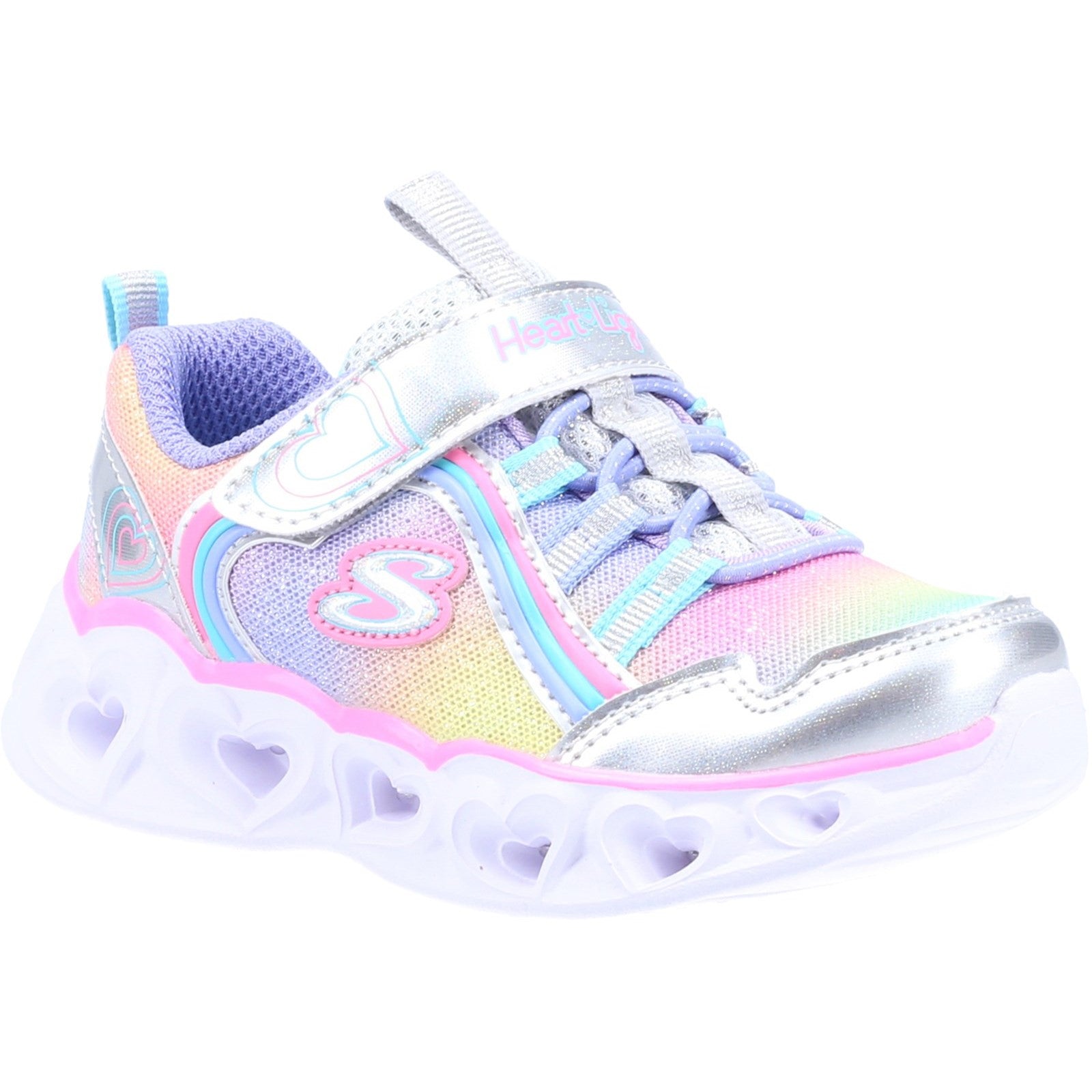 Skechers Heart Lights Rainbow Lux Sports Shoes