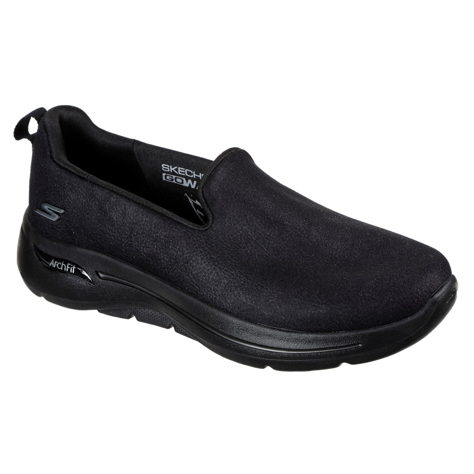 Skechers Go Walk Arch Fit Smooth Voyage Slip On Trainers