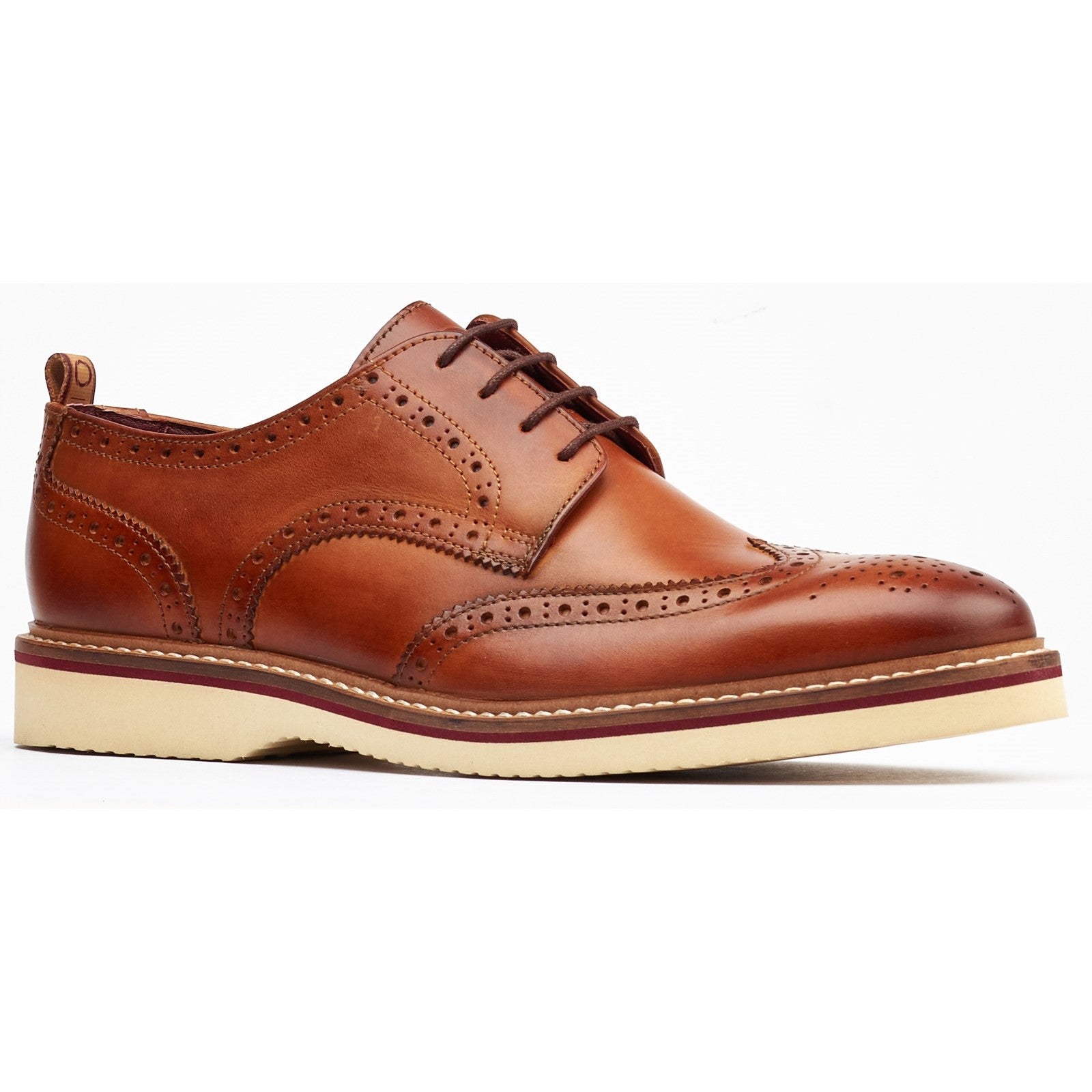 Base London Marcello Lace Up Brogue Shoe