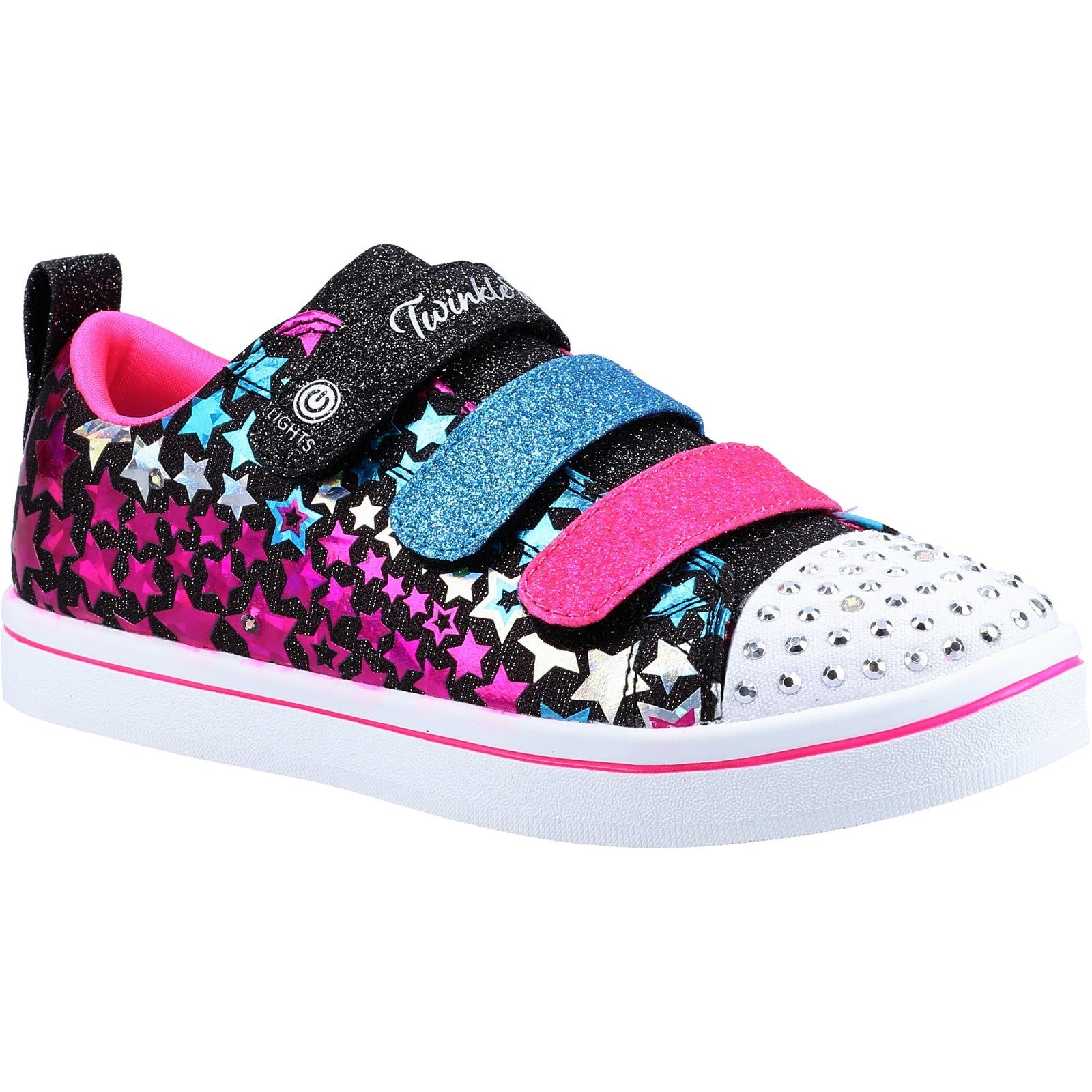 Skechers Twinkle Toes: Sparkle Rayz - Star Blast Trainers