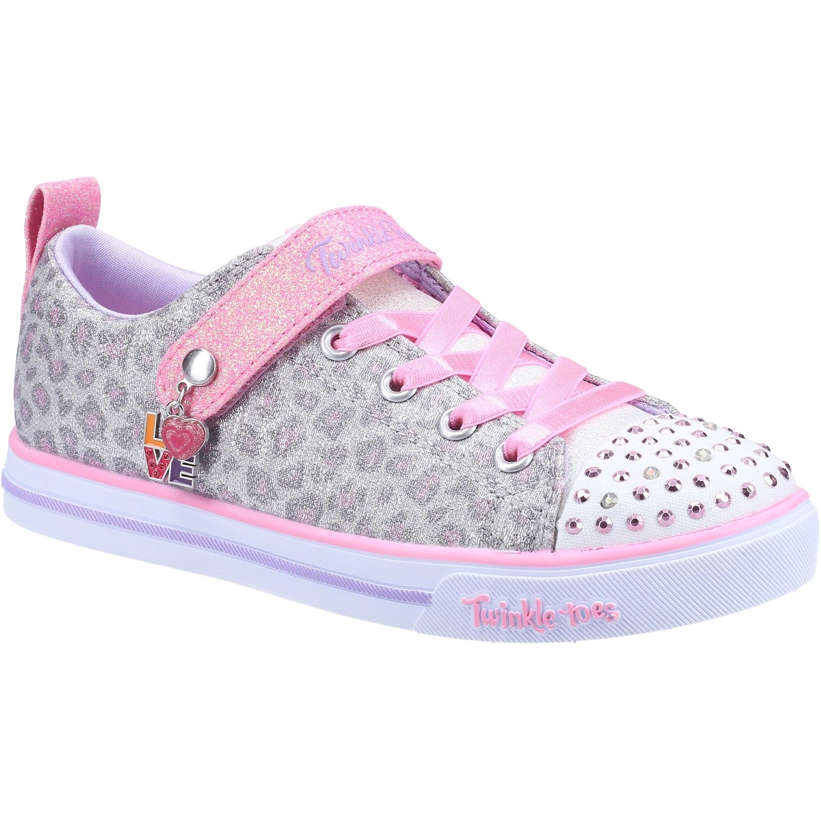 Skechers Twinkle Toes: Sparkle Lite Leopard Shines Shoe